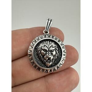 Lion Pendent Sterling Silver 925